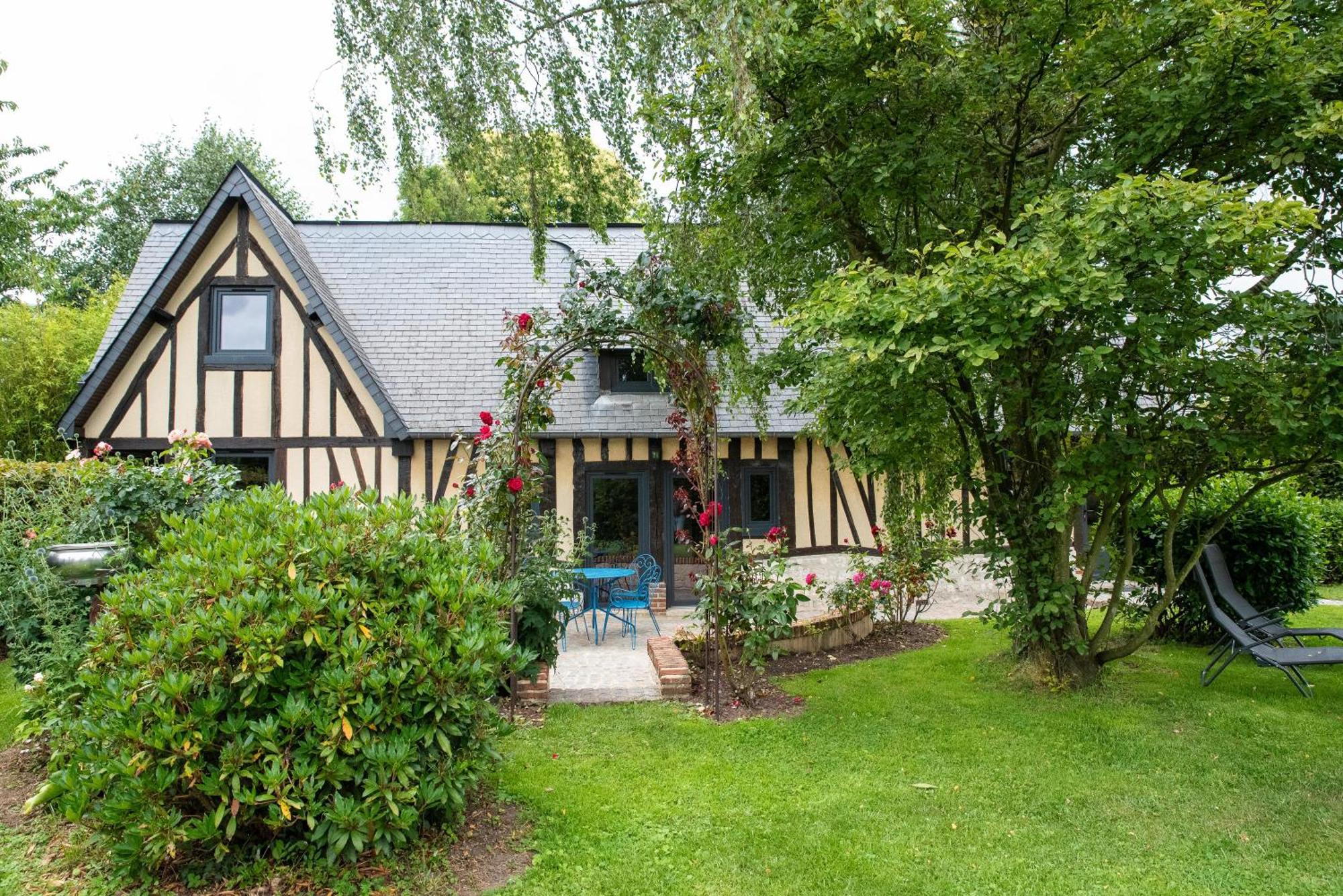 L'Aube Normande Villa Villequier Exteriör bild