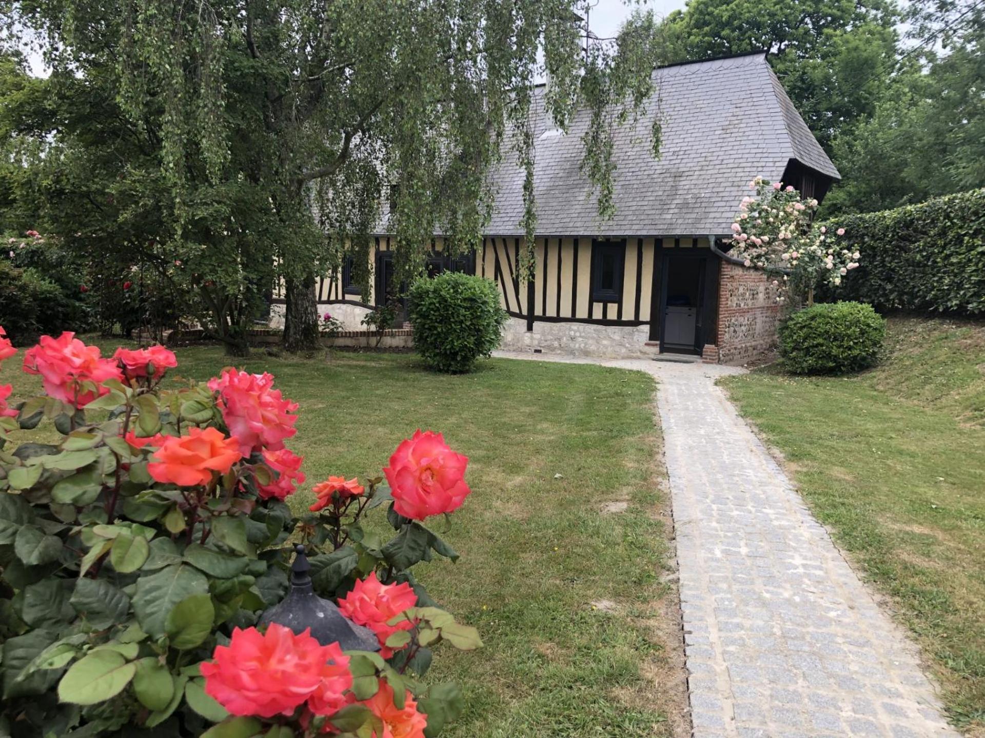 L'Aube Normande Villa Villequier Exteriör bild